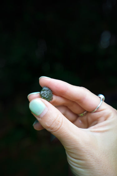 Petite Moldavite Piece